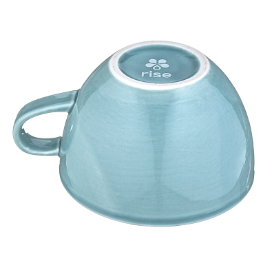 RISE BASE чашка 320 мл. голубая